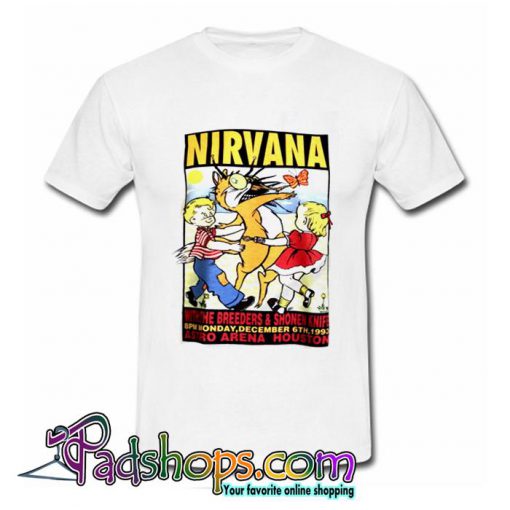 Nirvana Kurt Cobain concert T Shirt (PSM)