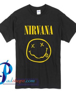 Nirvana Logo Smiley T Shirt