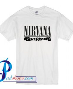 Nirvana Nevermind Logo T Shirt