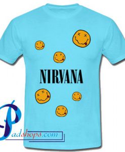 Nirvana Smiley Logo T Shirt