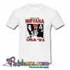 Nirvana USA 91 T Shirt (PSM)