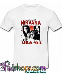 Nirvana USA 91 T Shirt (PSM)