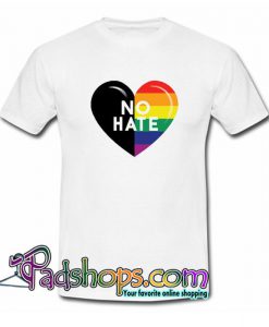 No Hate LGBT T Shirt SL