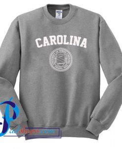 North Carolina University Logo Sweatshirt
