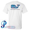 Ocean Floral Whale Vineyard Vines T Shirt Back