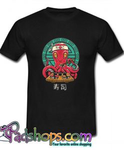 Octo Sushi Bar T Shirt (PSM)