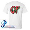 Odd Future OF Watermelon Donut T shirt Back