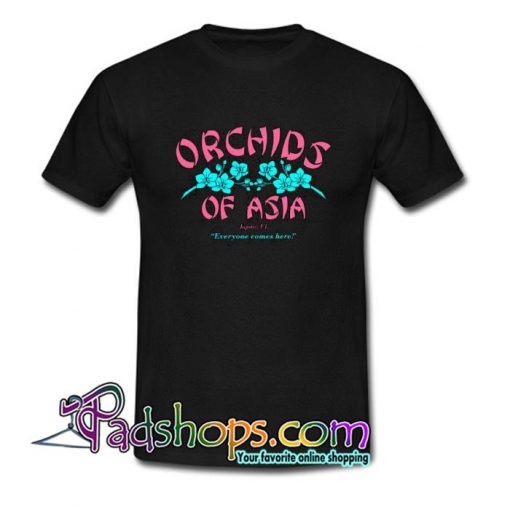 Orchids of Asia  T Shirt SL