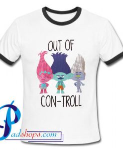 Out of Con-Troll Ringer Shirt