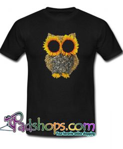 Owl by sunflower and seed T Shirt SL