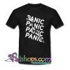 Panic Font T Shirt SL