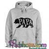 Papa Bear and Baby Bear Daddy & Me Outfit hoodie