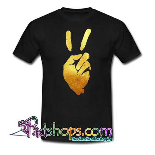 Peace Hand Art T Shirt SL