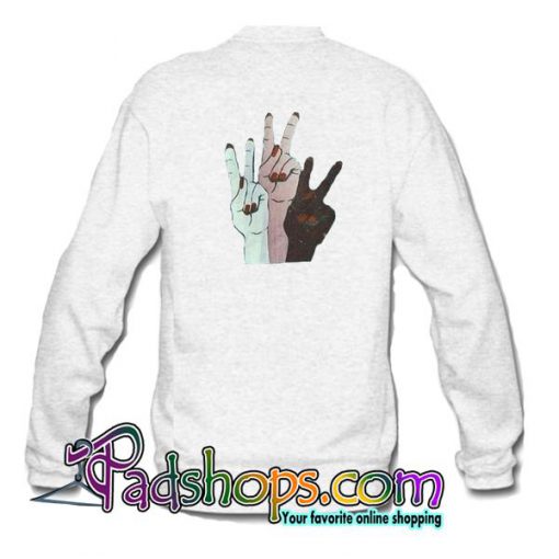 Peace Hand Sweatshirt