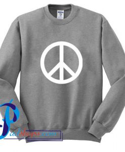 Peace Logo Sweatshirt