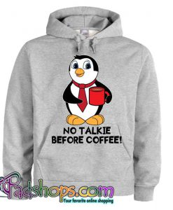 Penguin with Coffee Hoodie SL