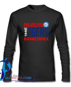 Philadelphia 76ers Basketball 1848 Long Sleeve Shirt
