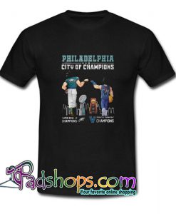 Philadelphia City of Champions Goku and Vegeta T shirt SL