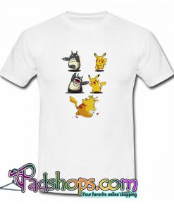 Pikachu fusion Totoro became Totochu or Pikaro T shirt SL