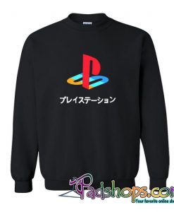 Playstation Japanese Katakana Sweatshirt (PSM)