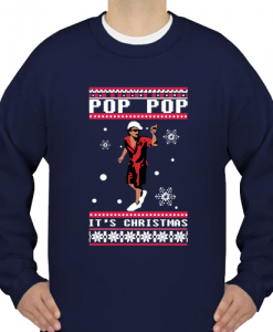 Pop Pop Bruno Mars Christmas Sweatshirt