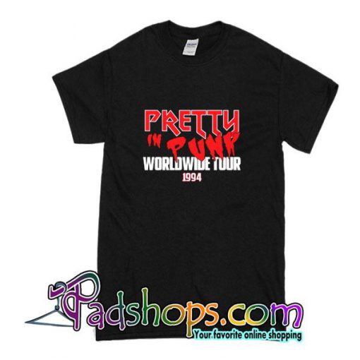 Pretty In Punk Worldwide Tour 1994 T-Shirt