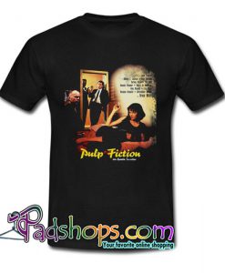 Pulp Fiction Black T Shirt SL