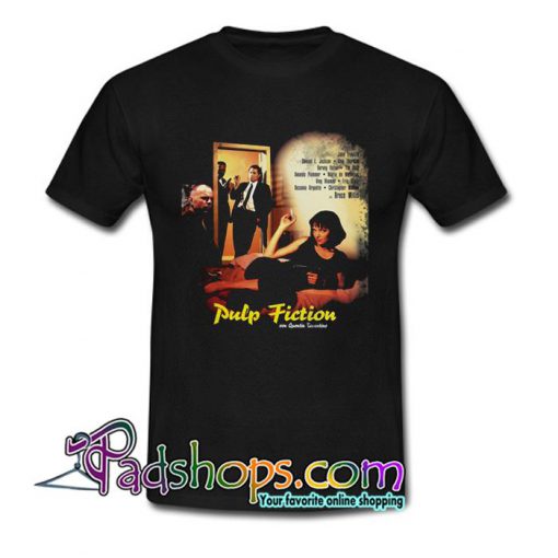 Pulp Fiction Black T Shirt SL