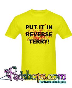 Put It reverse Terry Tan Top
