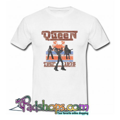 Queen Tour 1976 T Shirt  SL