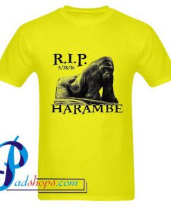 RIP Harambe Cincinnati Zoo T Shirt