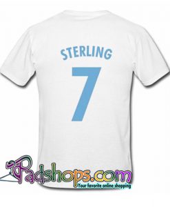Raheem Sterling Back T Shirt SL
