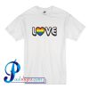 Rainbow Heart T Shirt