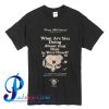 Rozz Williams Museum of Death What Are You Doing About That Hole In Your Head T Shirt