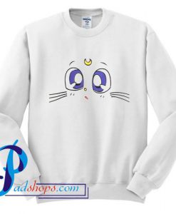 Sailor moon Luna cat Sweatshirt