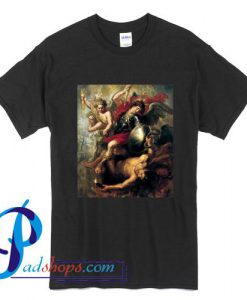 Saint Michael expelling Lucifer and the Rebellious Angels T Shirt