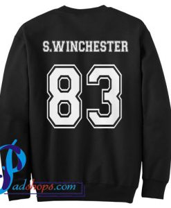 Sam Winchester 83 Sweatshirt Back