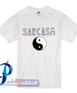 Sarcasm Yinyang Logo T Shirt