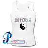 Sarcasm Yinyang Logo Tank Top