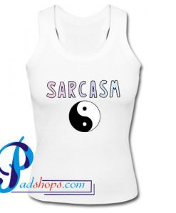 Sarcasm Yinyang Logo Tank Top
