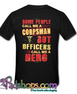 Sarcastic Corpsman T Shirt Back SL