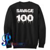 Savage 100 Dripping Sweatshirt Back