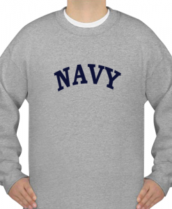 Scandal Fit NAVY Grey Sweatshirt