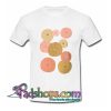 Sea Urchins in Gold  Coral T Shirt SL