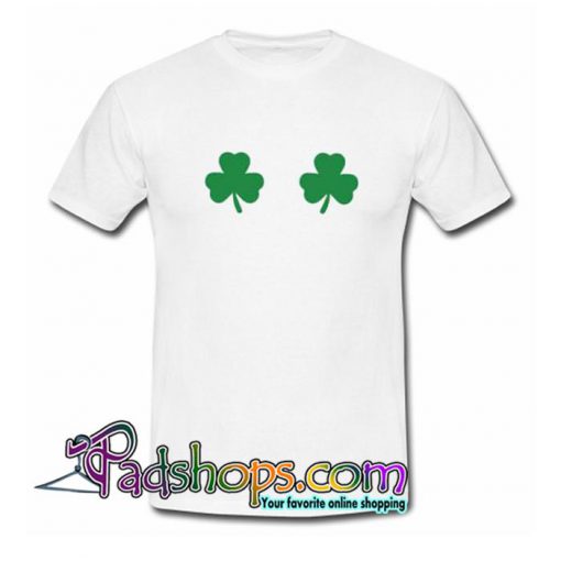 Shamrock Boobs  T Shirt SL