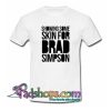 Showing some skin for Brad Simpson T Shirt SL