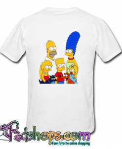 Simpson Family T Shirt Back  (PSM)