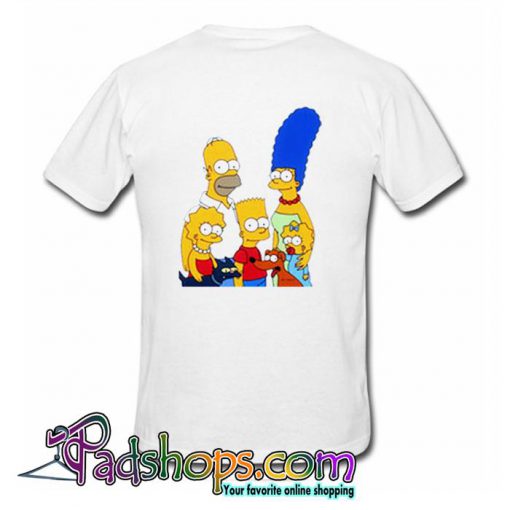 Simpson Family T Shirt Back  (PSM)