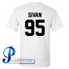 Sivan 95 T Shirt Back