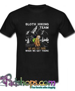 Sloth Hiking Team T shirt SL